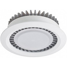 Встраиваемый светильник lucia tucci lucia tucci turbo 142.1-10w-wt-gr